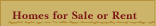 Current Homes for Sale